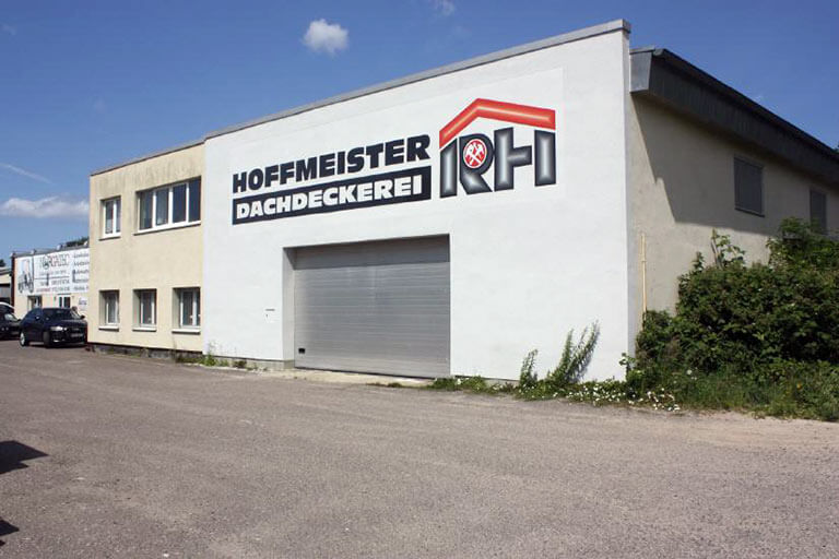 Firmengebäude - Dachdeckerei Hoffmeister in Rostock